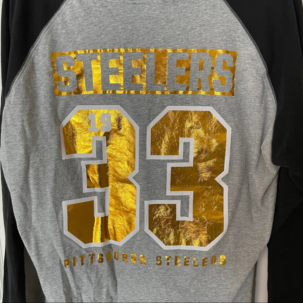 VS Pink Pittsburgh Steelers Hooded Top